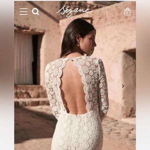 Sezane- Agnes Dress (worn once, dry cleaned)